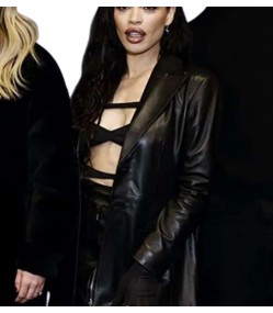 Infinity Pool Movie Event Cleopatra Coleman (Em) Leather Blazer